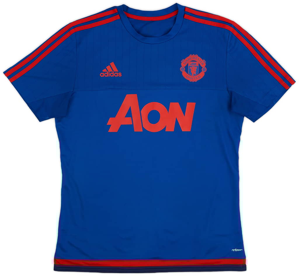 2015-16 Manchester United adidas Training Shirt - 7/10 - (M)