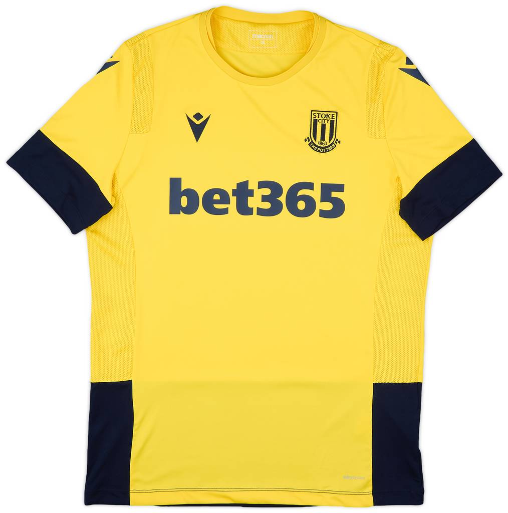 2020-21 Stoke City Macron Training Shirt - 10/10 - (XL)