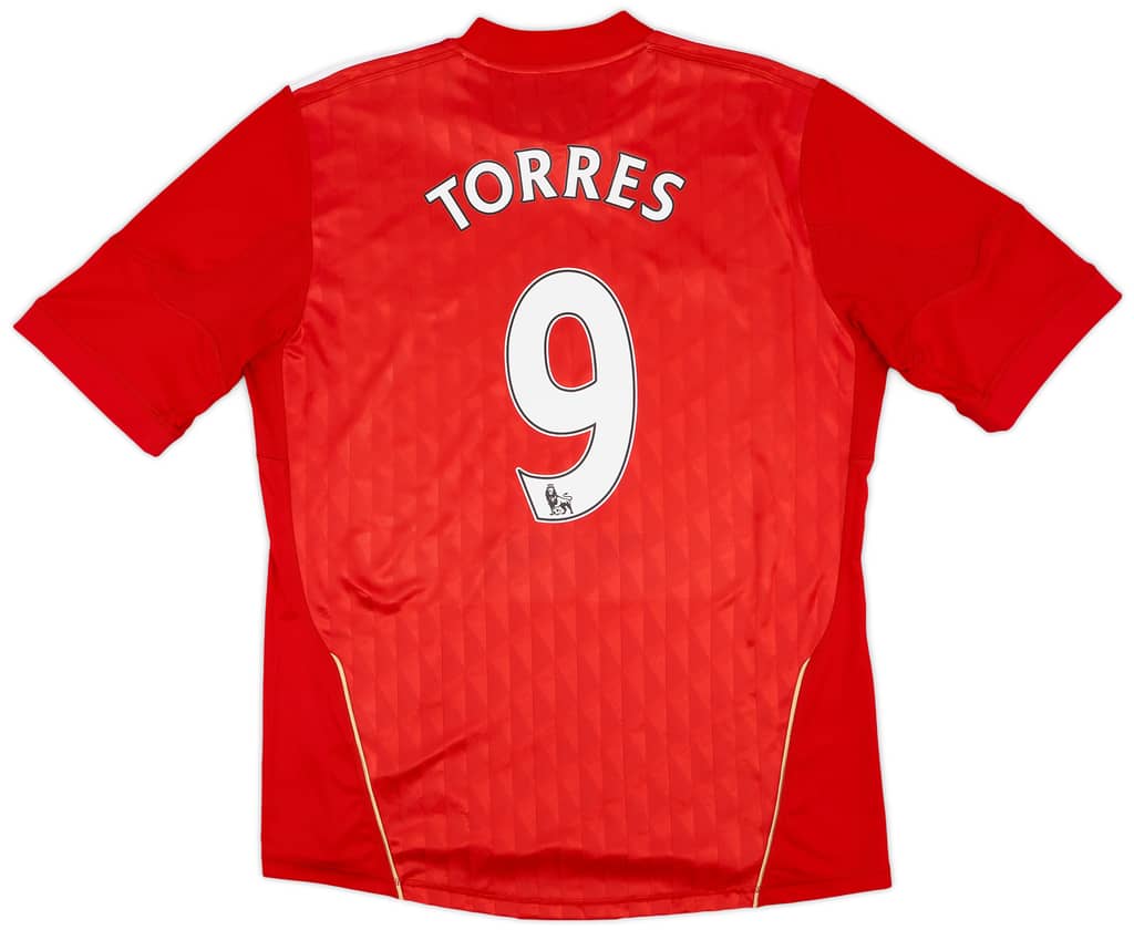 2010-12 Liverpool Home Shirt Torres #9