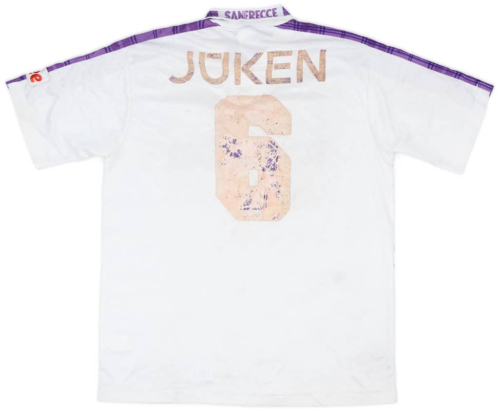 1996-97 Sanfrecce Hiroshima Match Issue Away Shirt #6 (Kojima)