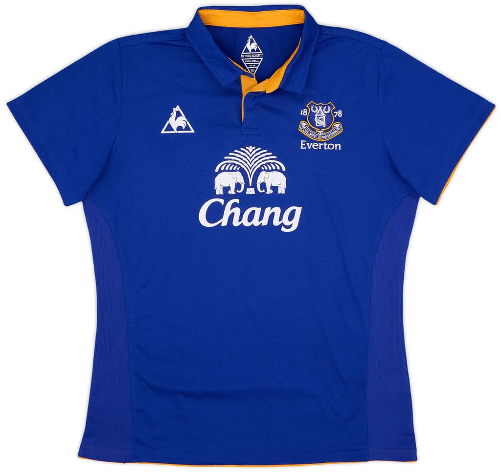 2011-12 Everton Home Shirt - 9/10 - (Women's L)