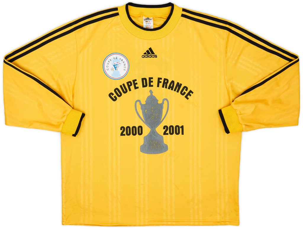 2001-02 adidas Coupe de France L/S Shirt #3 - 7/10 - (XL)