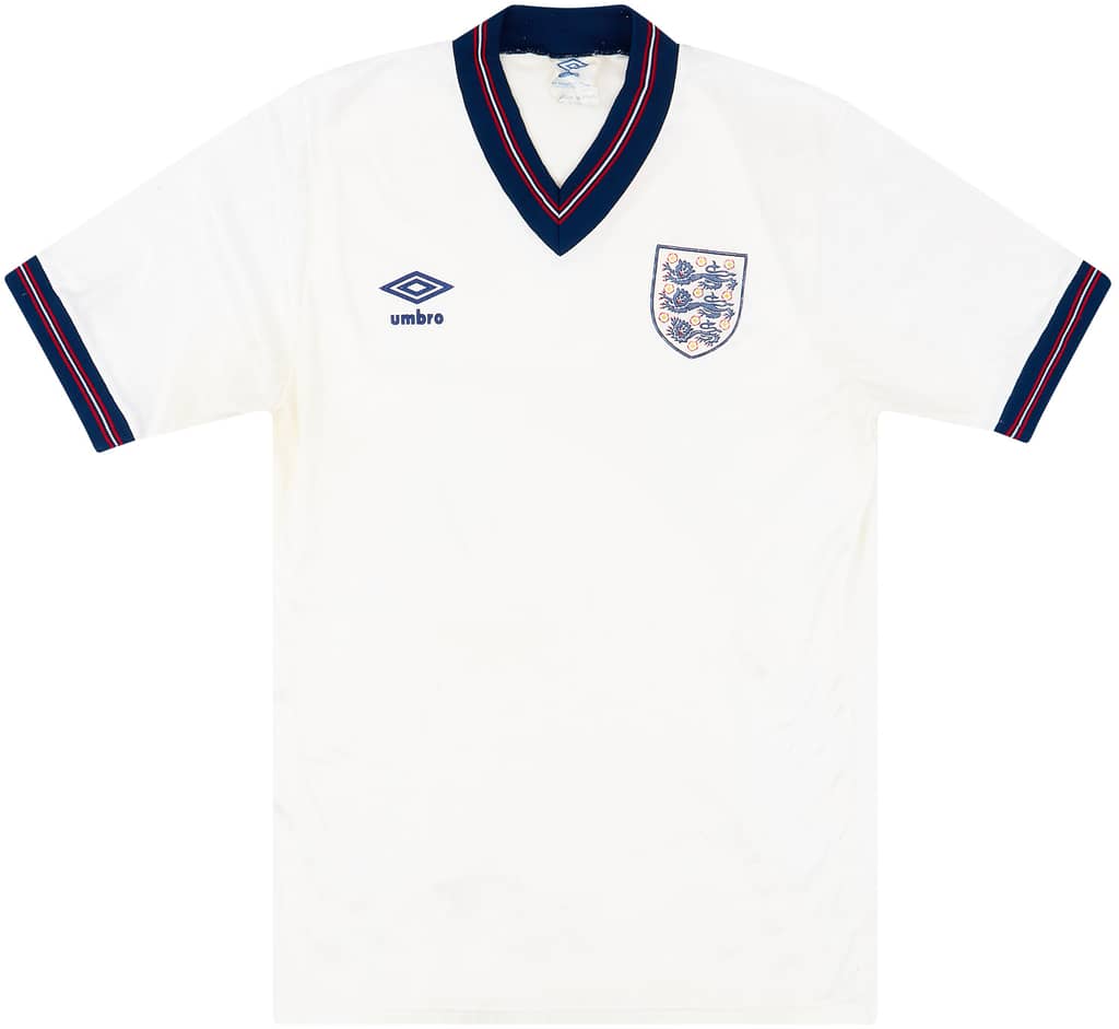 1984-87 England Home Shirt - 8/10 - (M)
