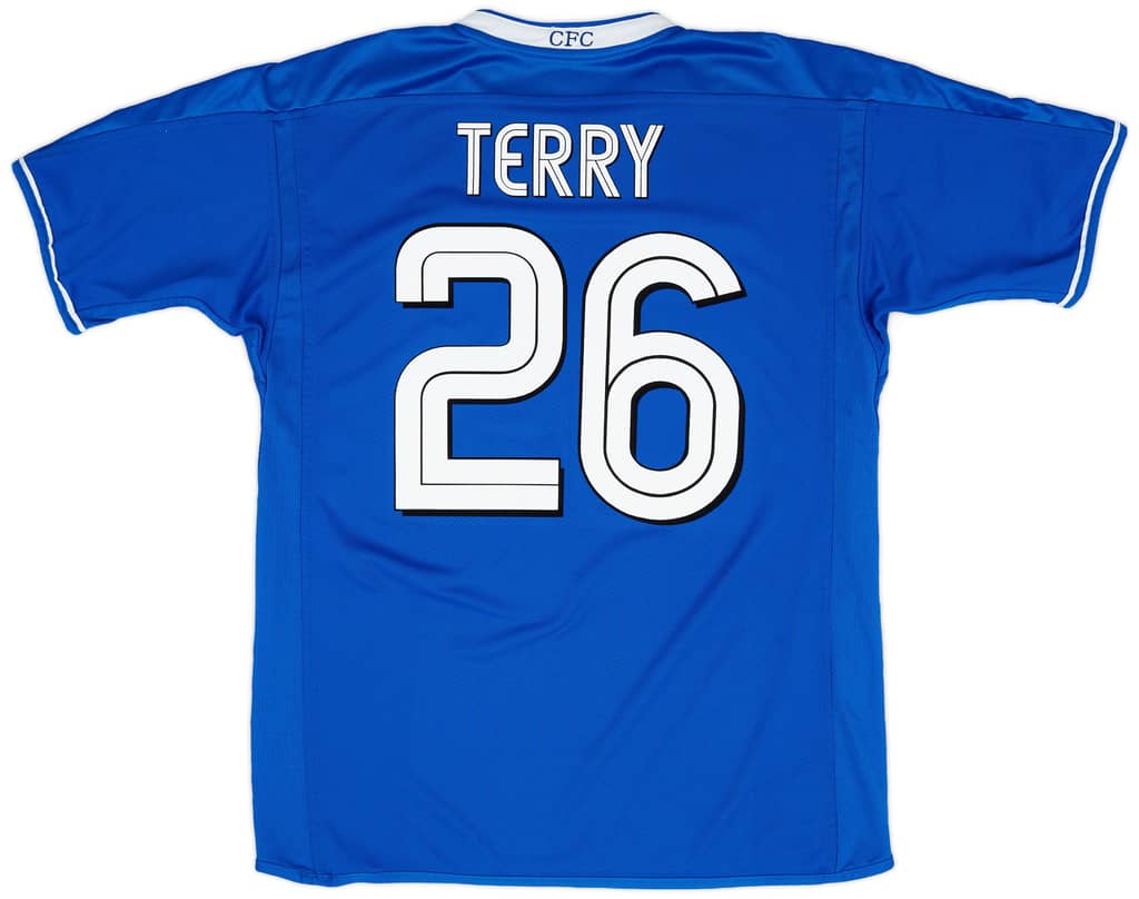 2003-05 Chelsea Home Shirt Terry #26