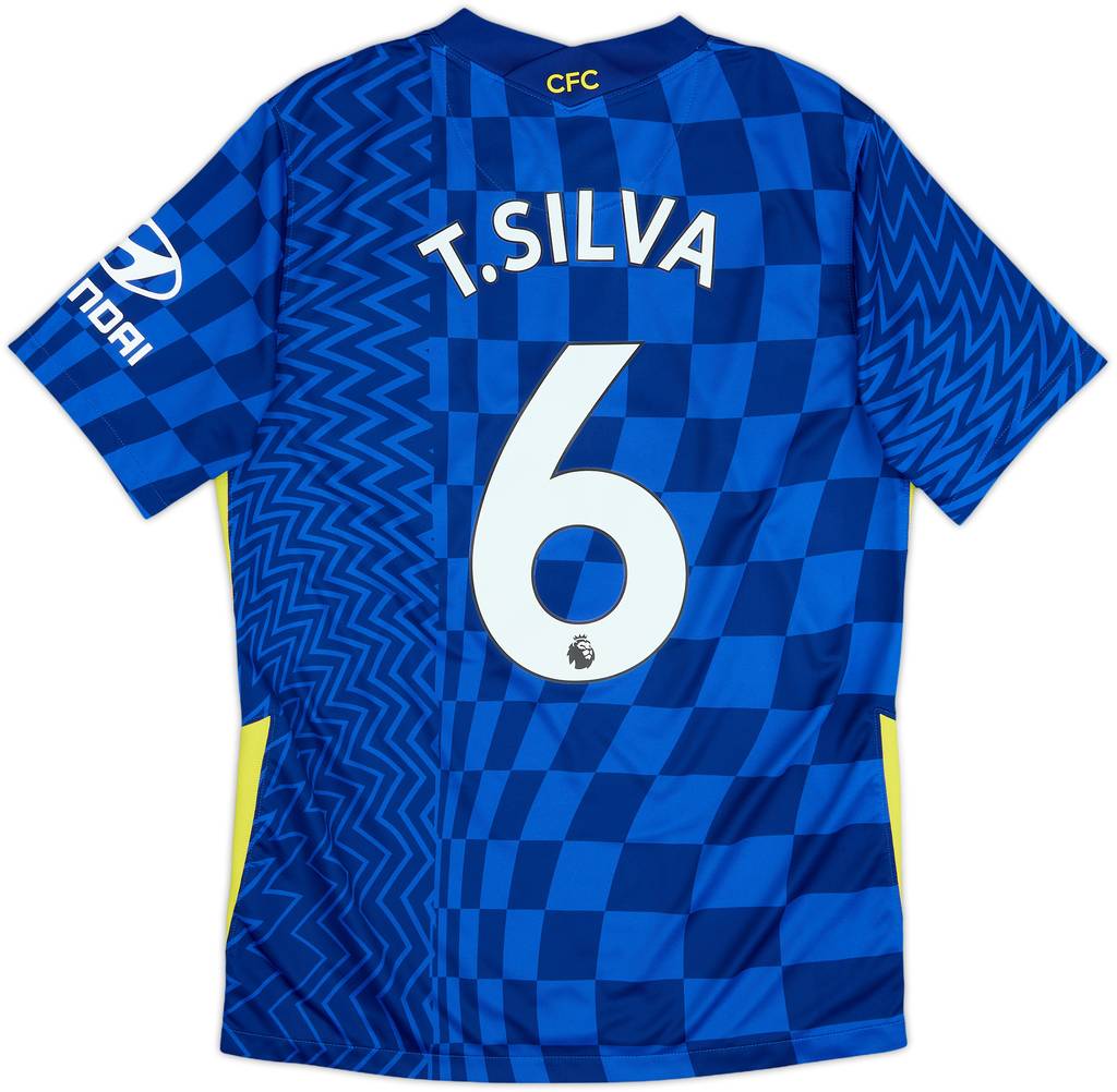 2021-22 Chelsea Home Shirt T.Silva #6
