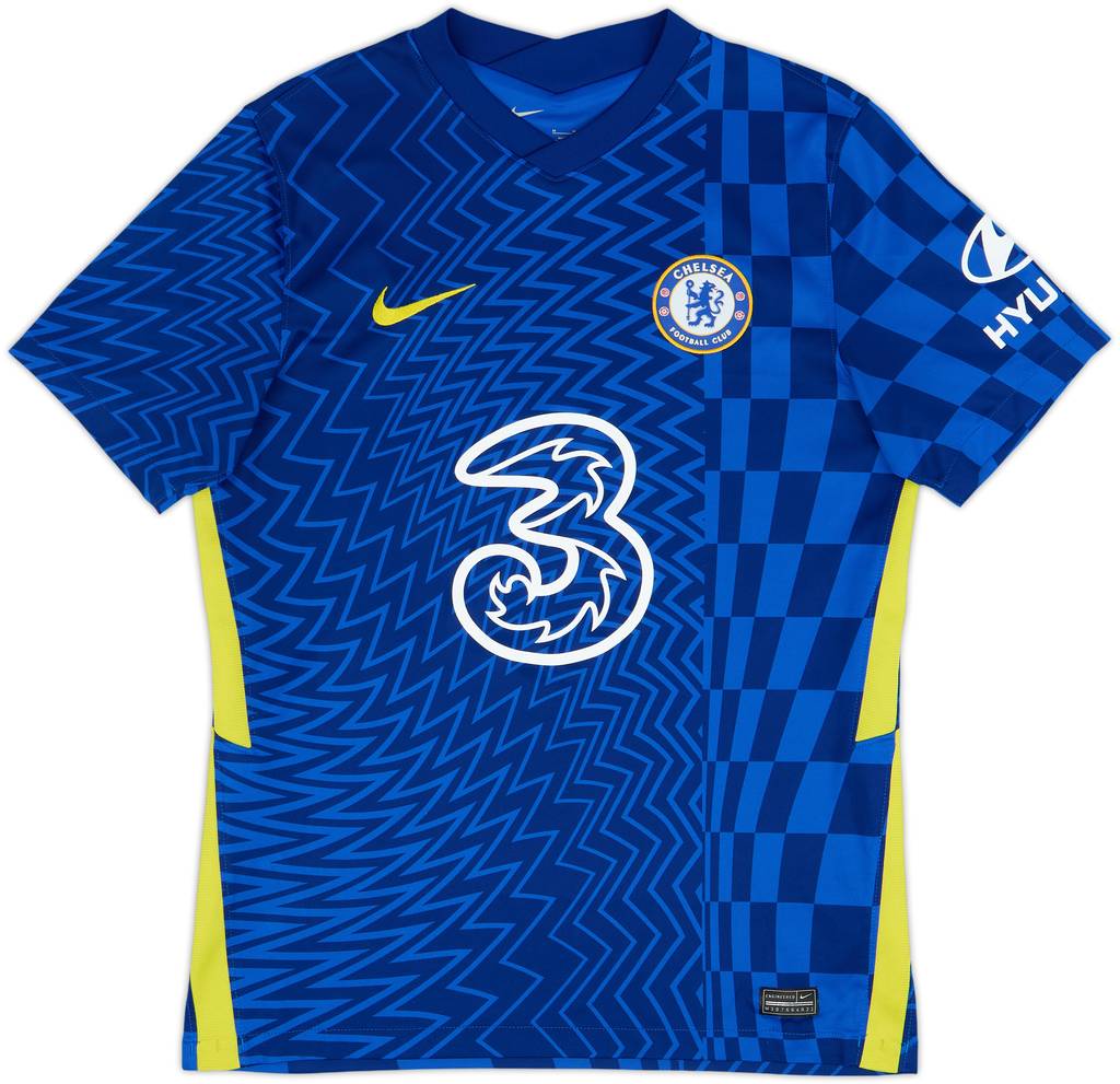 2021-22 Chelsea Home Shirt Kante #7 - 8/10 - (S)