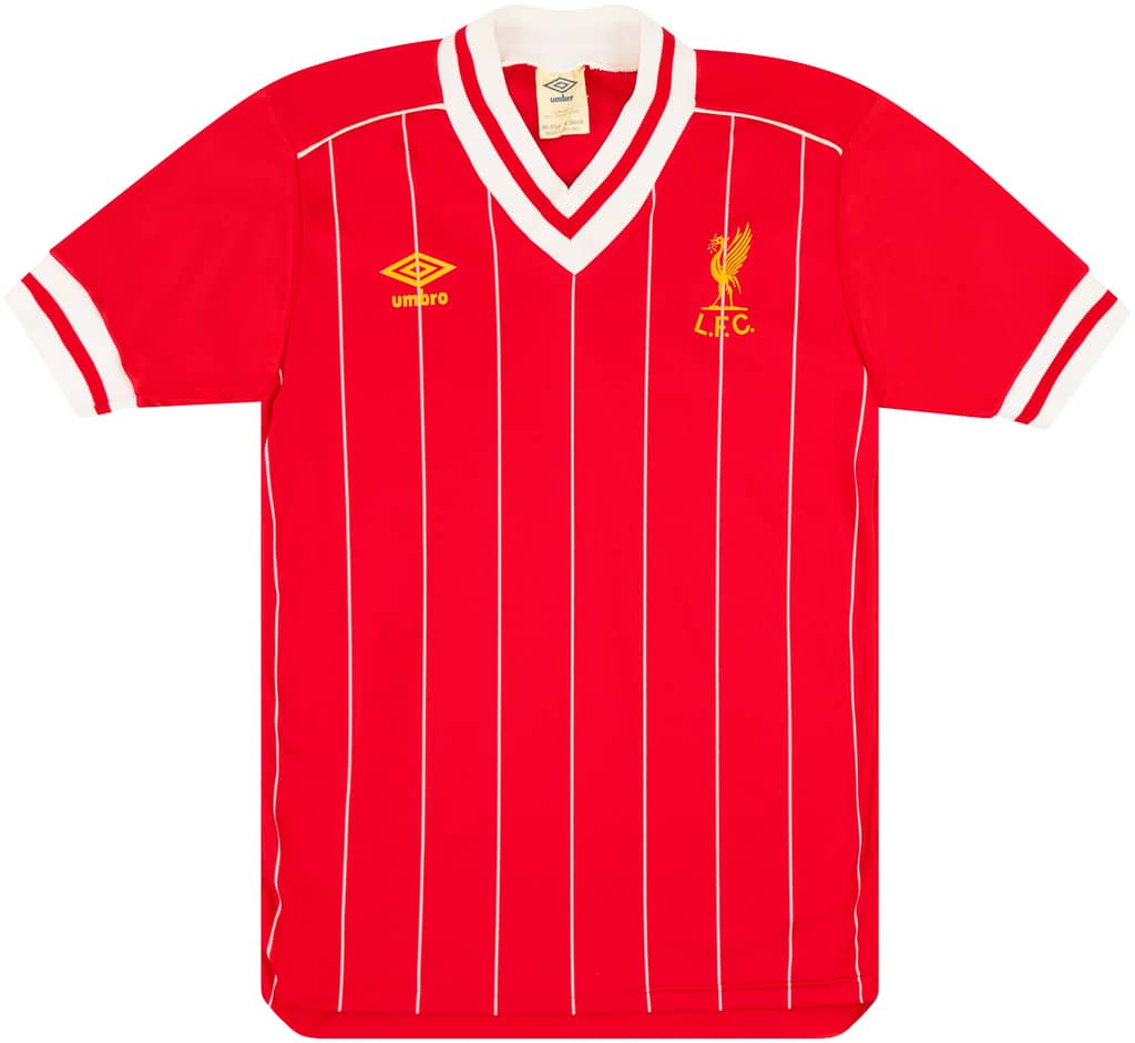 1982-85 Liverpool Home Shirt - 6/10 - (S)