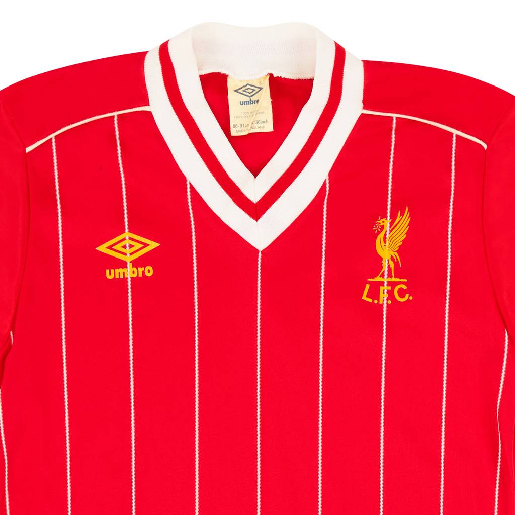 1982-85 Liverpool Home Shirt - 6/10 - (S)