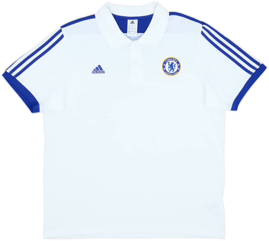 2014-15 Chelsea adidas Polo Shirt - 9/10 - (XL)