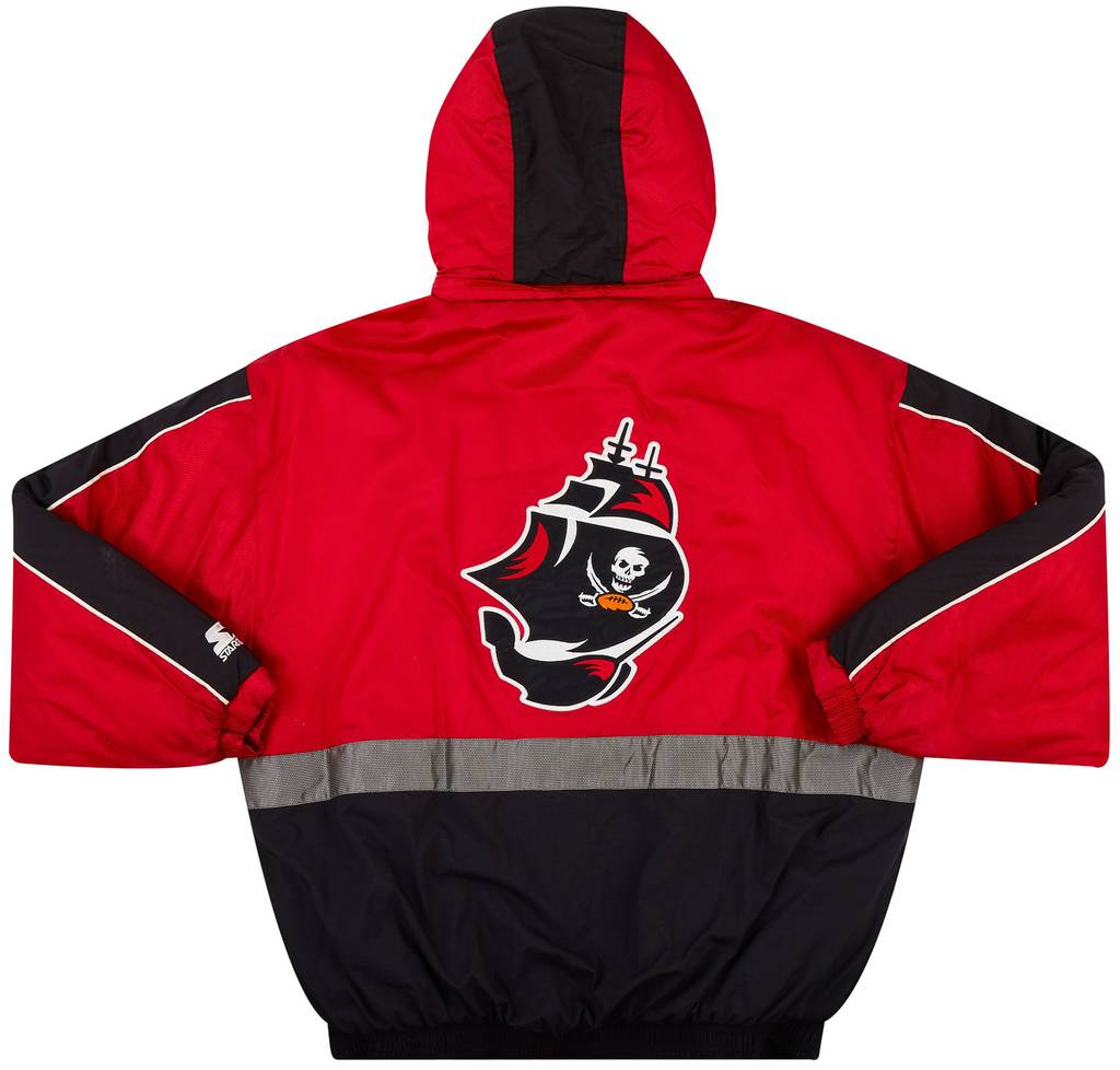 1997-99 Tampa Bay Buccaneers Starter Rain Coat (Excellent) L