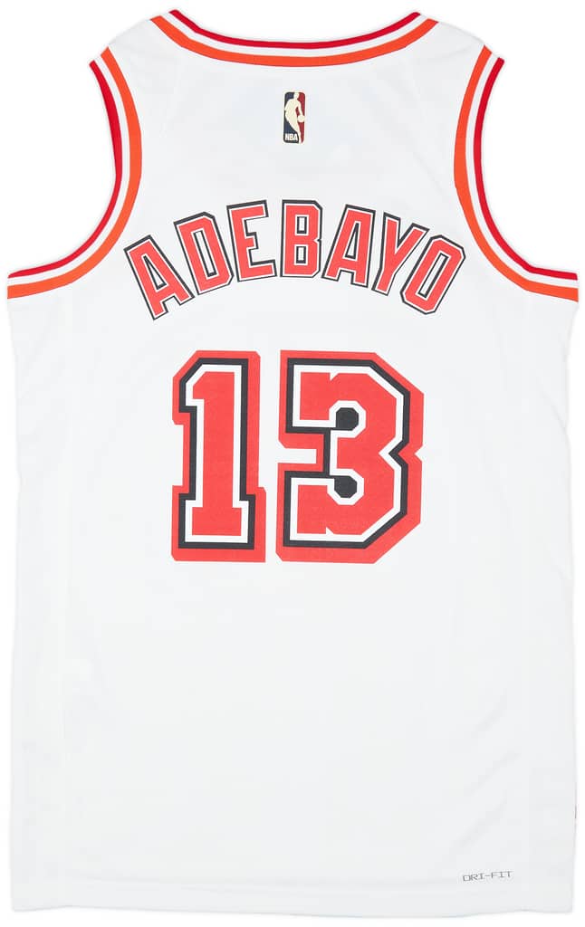 2022-23 Miami Heat Adebayo #13 Nike Swingman Classic Jersey (L)