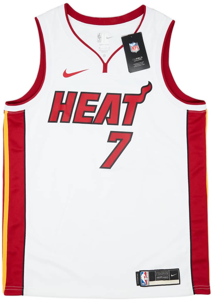 2017-21 Miami Heat Dragic #7 Nike Swingman Home Jersey (L)