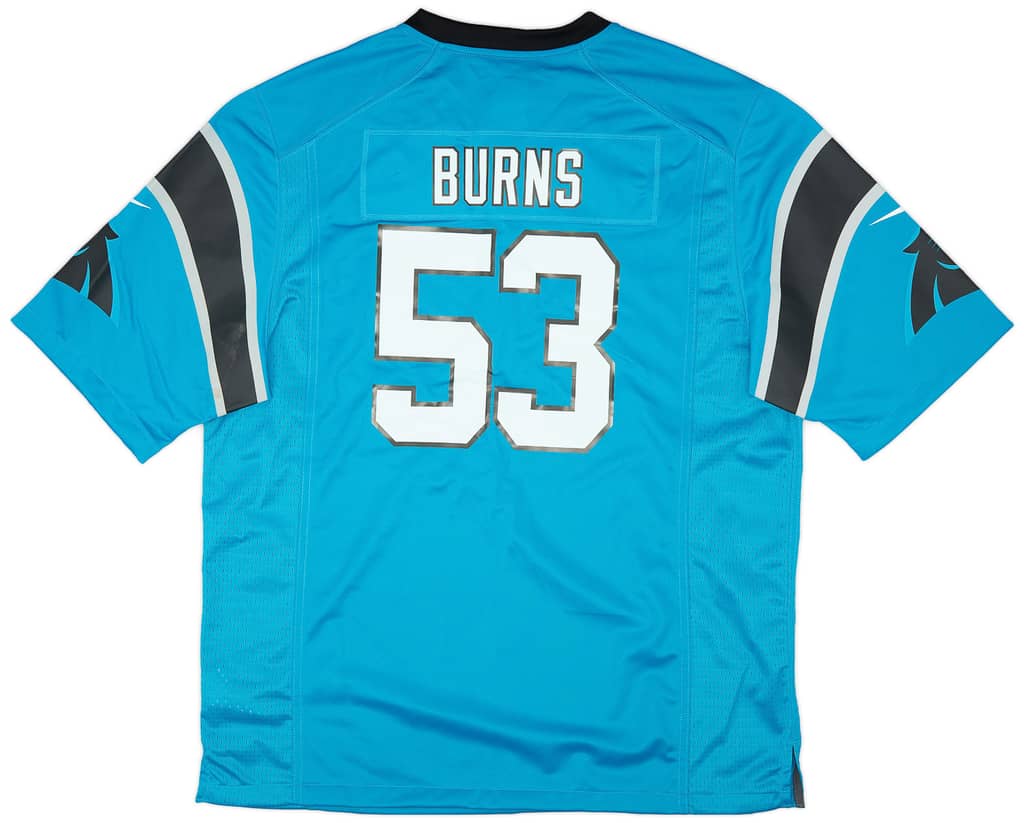 2019-22 Carolina Panthers Burns #53 Nike Game Alternate Jersey (XL)
