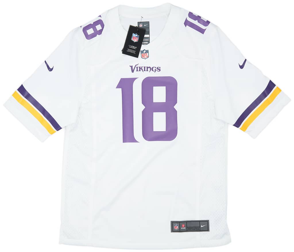 2020-23 Minnesota Vikings Jefferson #18 Nike Game Away Jersey (M)