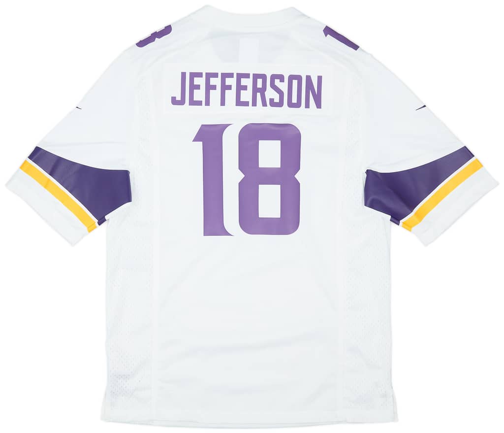 2020-23 Minnesota Vikings Jefferson #18 Nike Game Away Jersey (M)