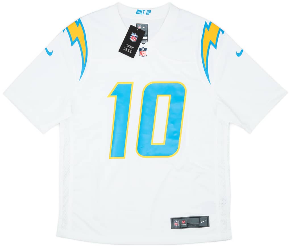 2020-23 LA Chargers Herbert #10 Nike Game Away Jersey (M)