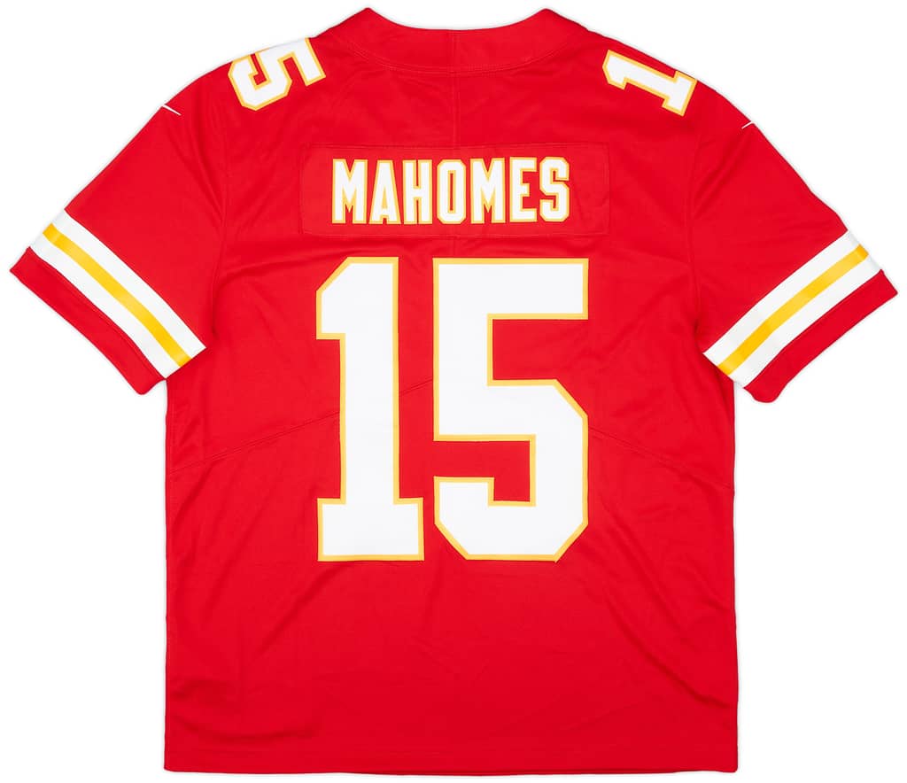 2017-23 Kansas City Chiefs Mahomes #15 Nike Limited Home Jersey (L)