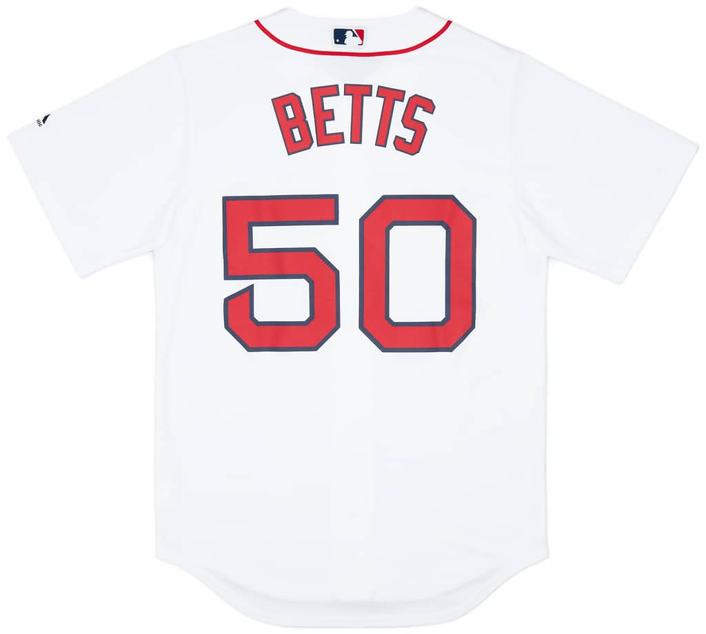 2018-19 Boston Red Sox Betts #50 Majestic Home Jersey (S)