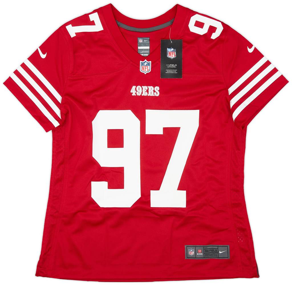 2022-23 San Francisco 49ers Bosa #97 Nike Game Home Jersey Womens (L)