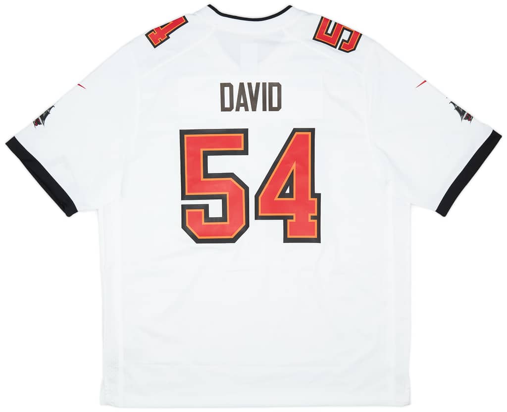 2020-23 Tampa Bay Buccaneers David #54 Nike Game Away Jersey (XXL)