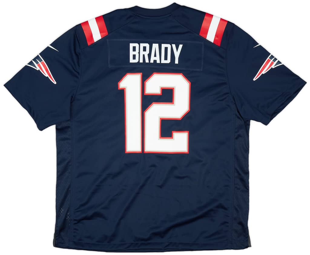 2016-19 New England Patriots Brady #12 Nike Game Alternate Jersey (XL)