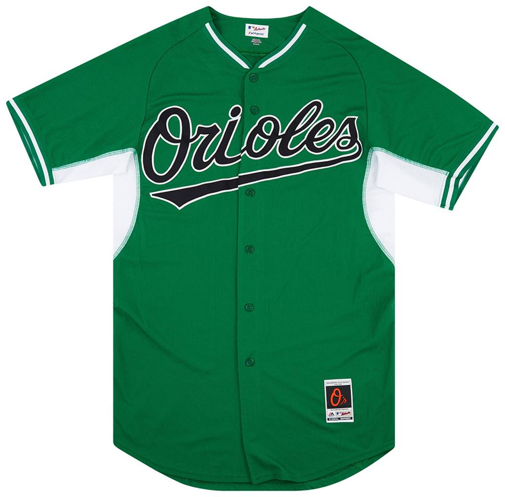 2010's Baltimore Orioles Authentic Majestic Cool Base Alternate Jersey (Excellent) L