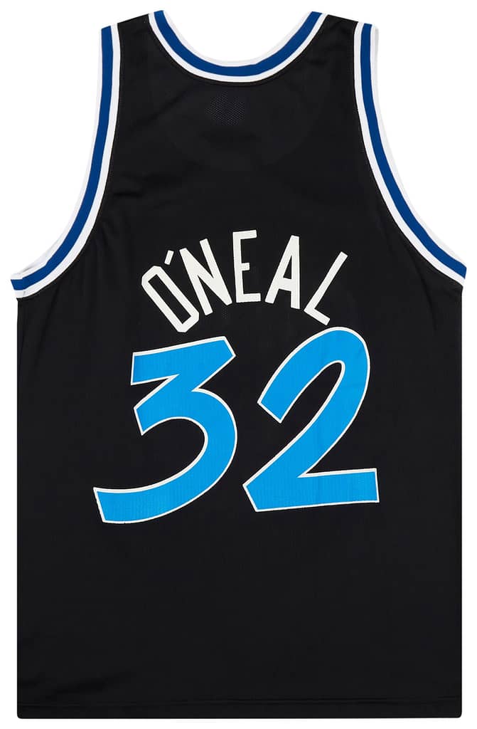 1992-94 Orlando Magic O'Neal #32 Champion Away Jersey (Excellent) L