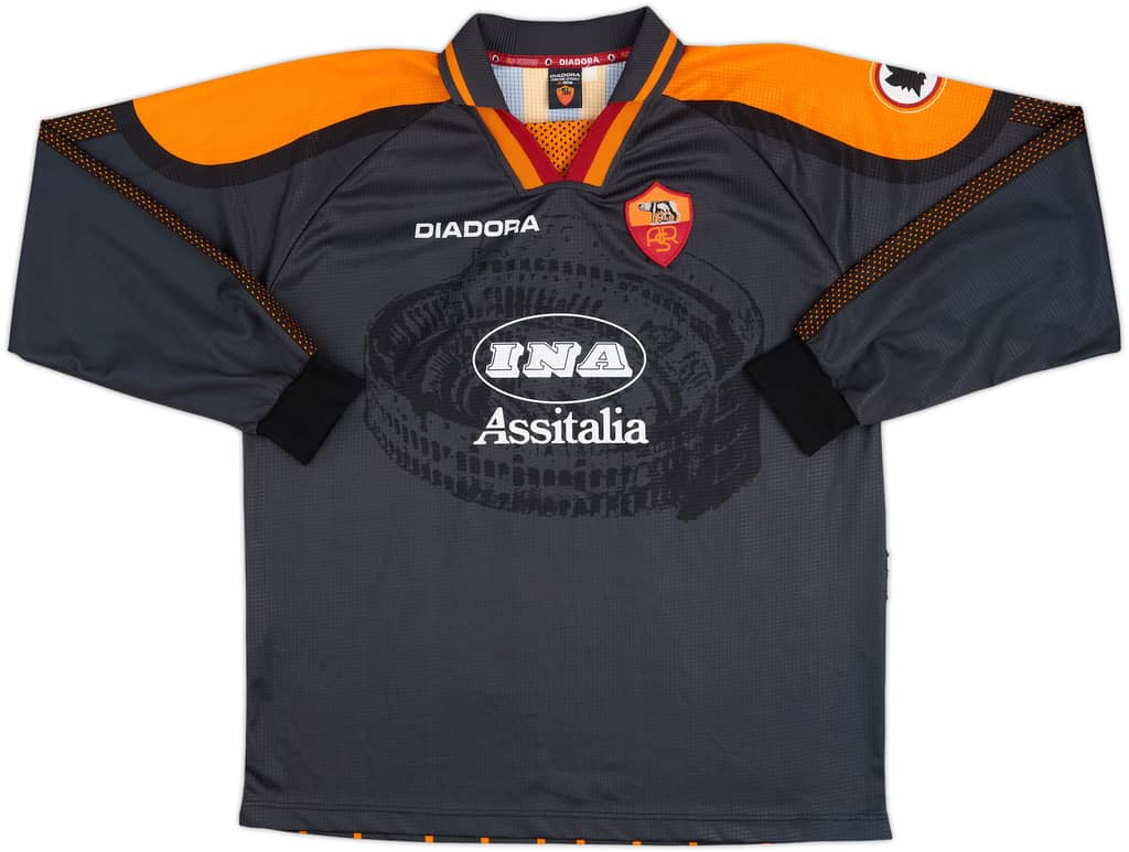 1997-98 Roma Third L/S Shirt - 10/10 - (XXL)