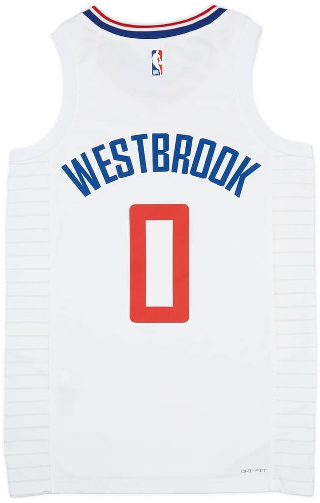 2023-24 LA Clippers Westbrook #0 Nike Swingman Home Jersey (XL)