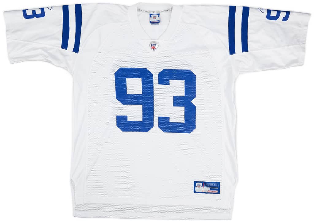 2002-04 Indianapolis Colts Freeney #93 Reebok On Field Away Jersey (Excellent) XL