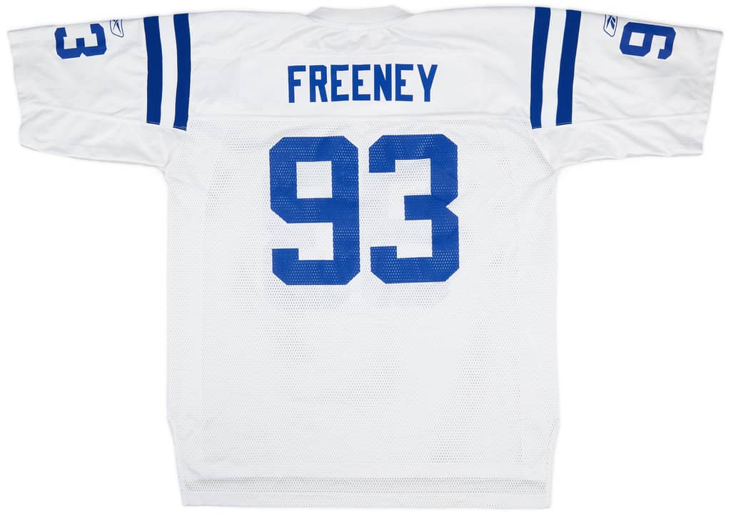 2002-04 Indianapolis Colts Freeney #93 Reebok On Field Away Jersey (Excellent) XL