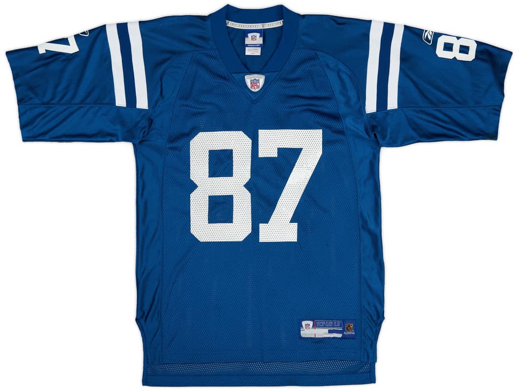 2005-06 Indianapolis Colts Wayne #87 Reebok On Field Home Jersey (Excellent) M