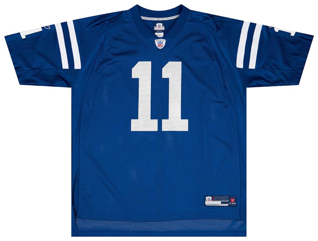 2007 Indianapolis Colts Gonzalez #11 Reebok On Field Home Jersey (Excellent) XXL