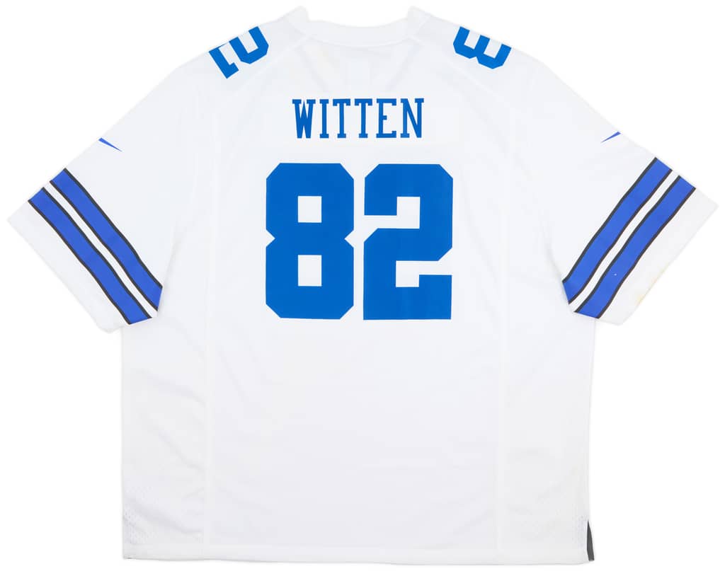 2012-19 Dallas Cowboys Witten #82 Nike Game Away Jersey (Good) 3XL