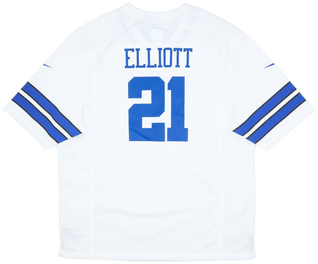 2016-22 Dallas Cowboys Elliott #21 Nike Game Away Jersey (XL)
