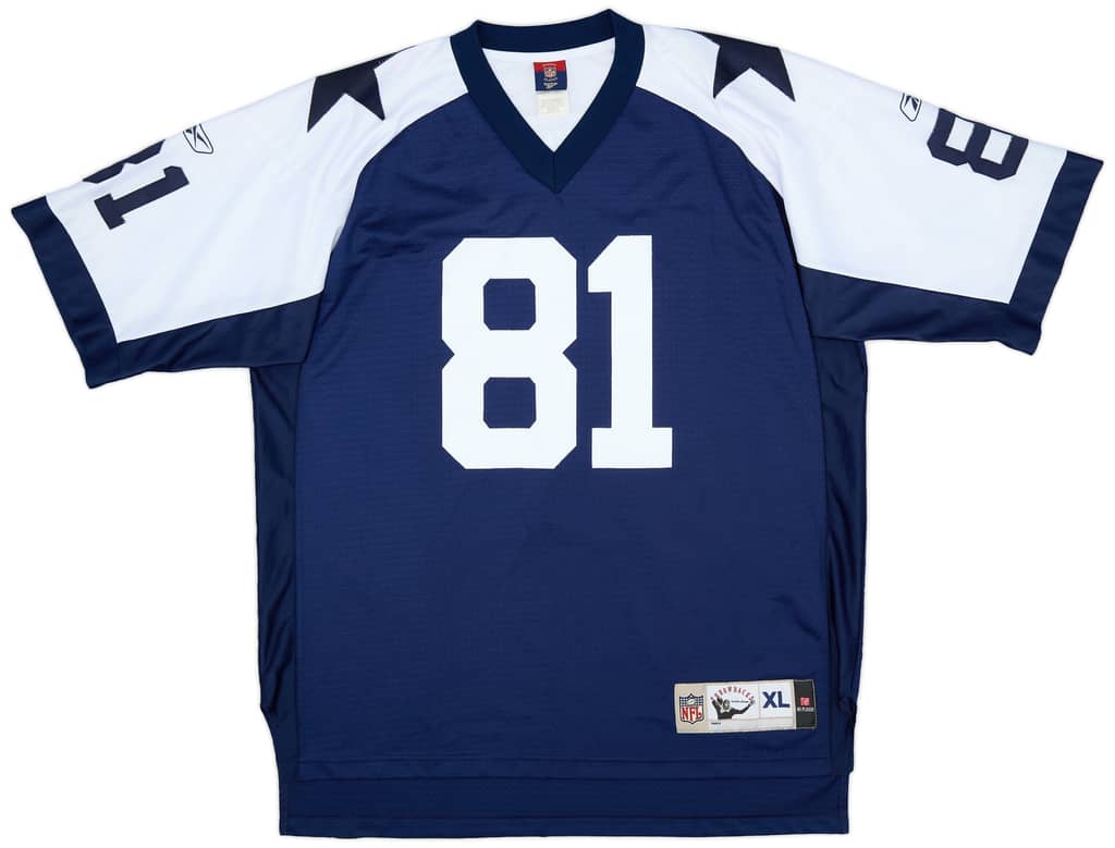 2007 Dallas Cowboys Owens #81 Reebok Premier Throwback Jersey (Good) XL