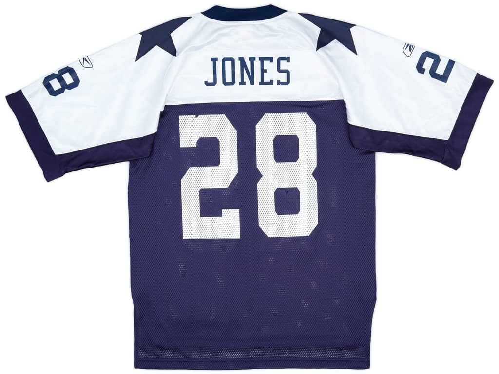 2008-11 Dallas Cowboys Jones #28 Reebok Throwback Jersey (Excellent) M