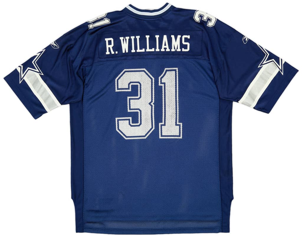 2002-04 Dallas Cowboys R. Williams #31 Reebok On Field Home Jersey (Good) XL