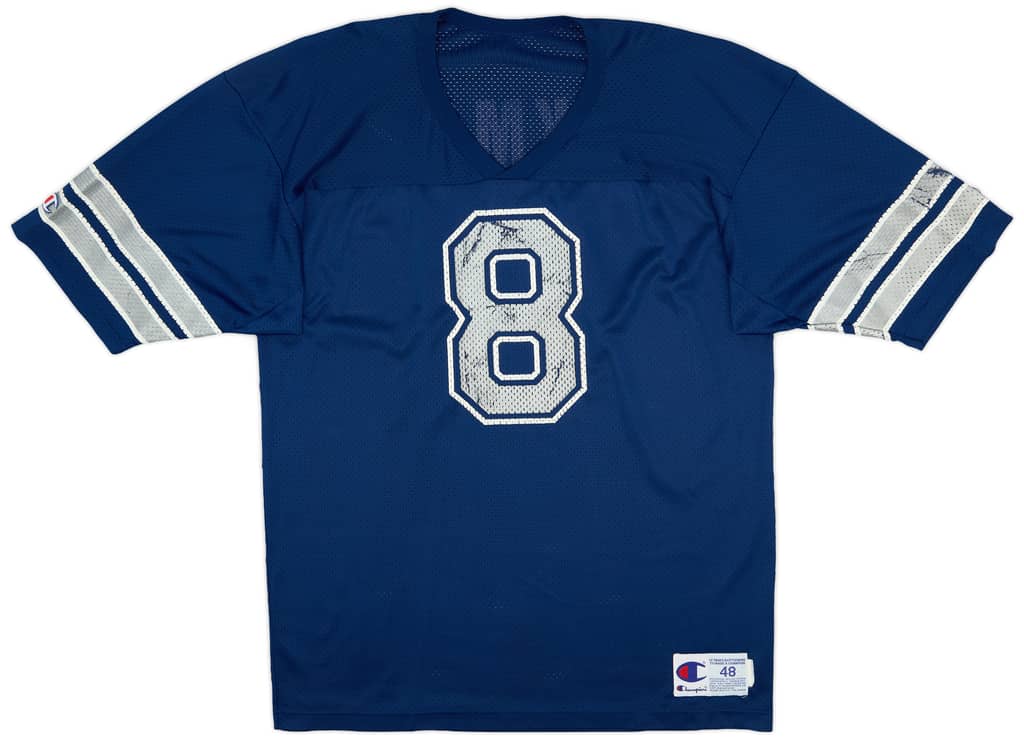 1990-94 Dallas Cowboys Aikman #8 Champion Home Jersey (Good) XL