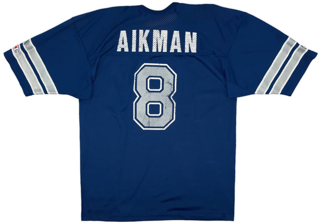 1990-94 Dallas Cowboys Aikman #8 Champion Home Jersey (Good) XL