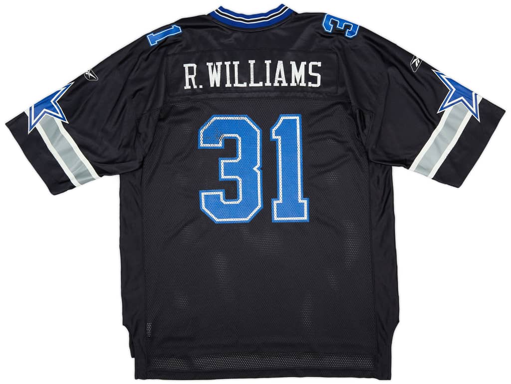 2002-04 Dallas Cowboys R. Williams #31 Reebok On Field Alternate Jersey (Good) XL
