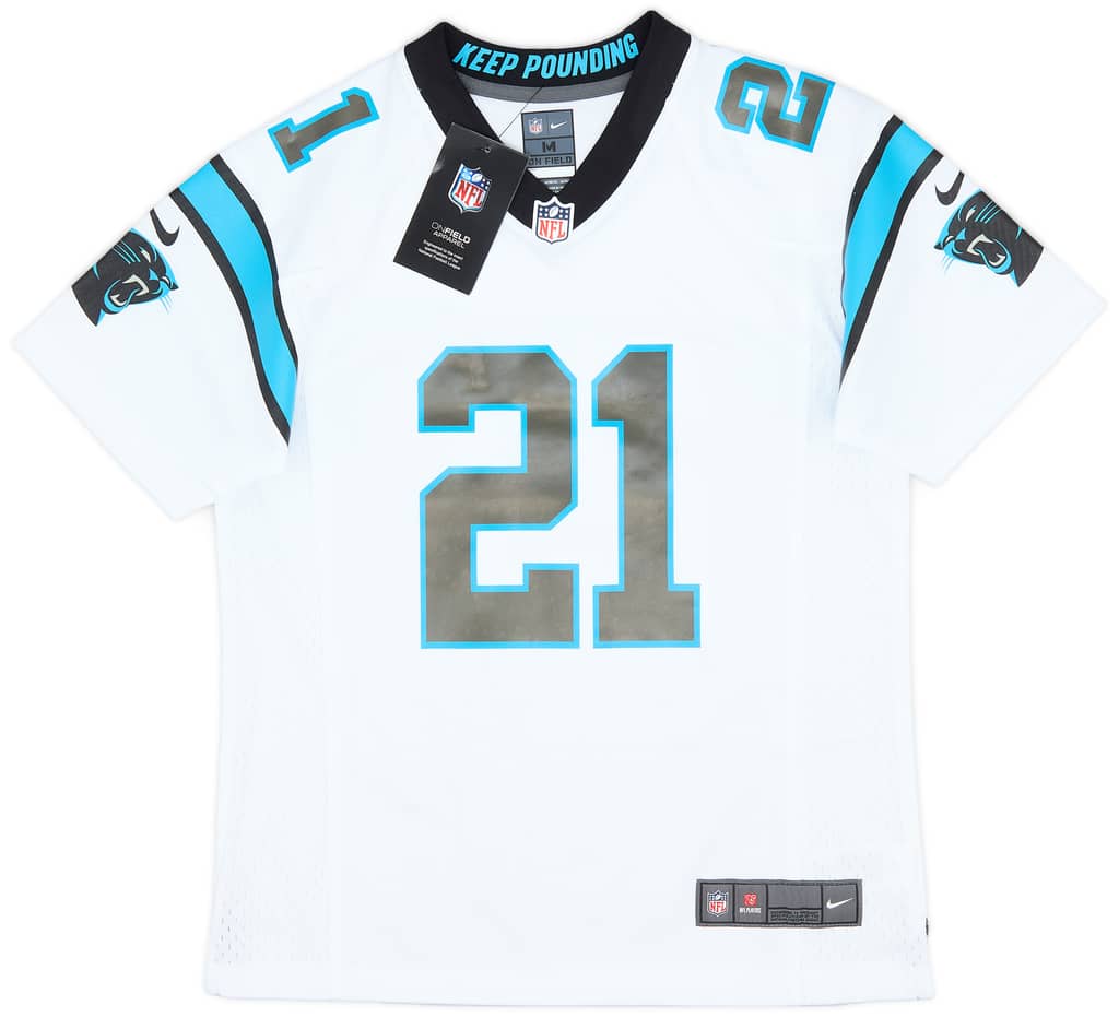 2020-23 Carolina Panthers Chinn #21 Nike Game Away Jersey (M.Kids)
