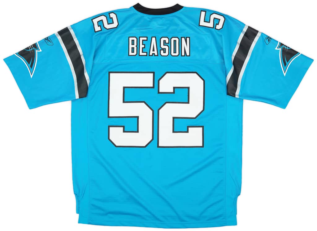 2008-11 Carolina Panthers Beason #52 Reebok Premier Alternate Jersey (Very Good) XL