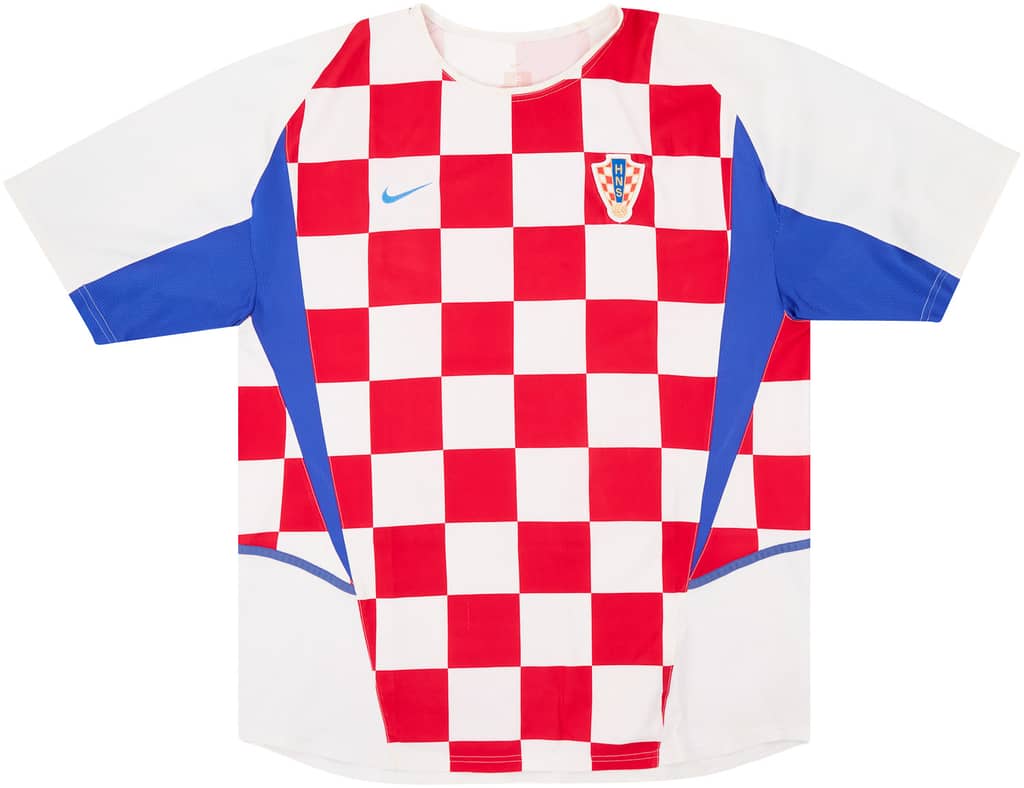 2002-04 Croatia Home Shirt - 8/10 - (S)