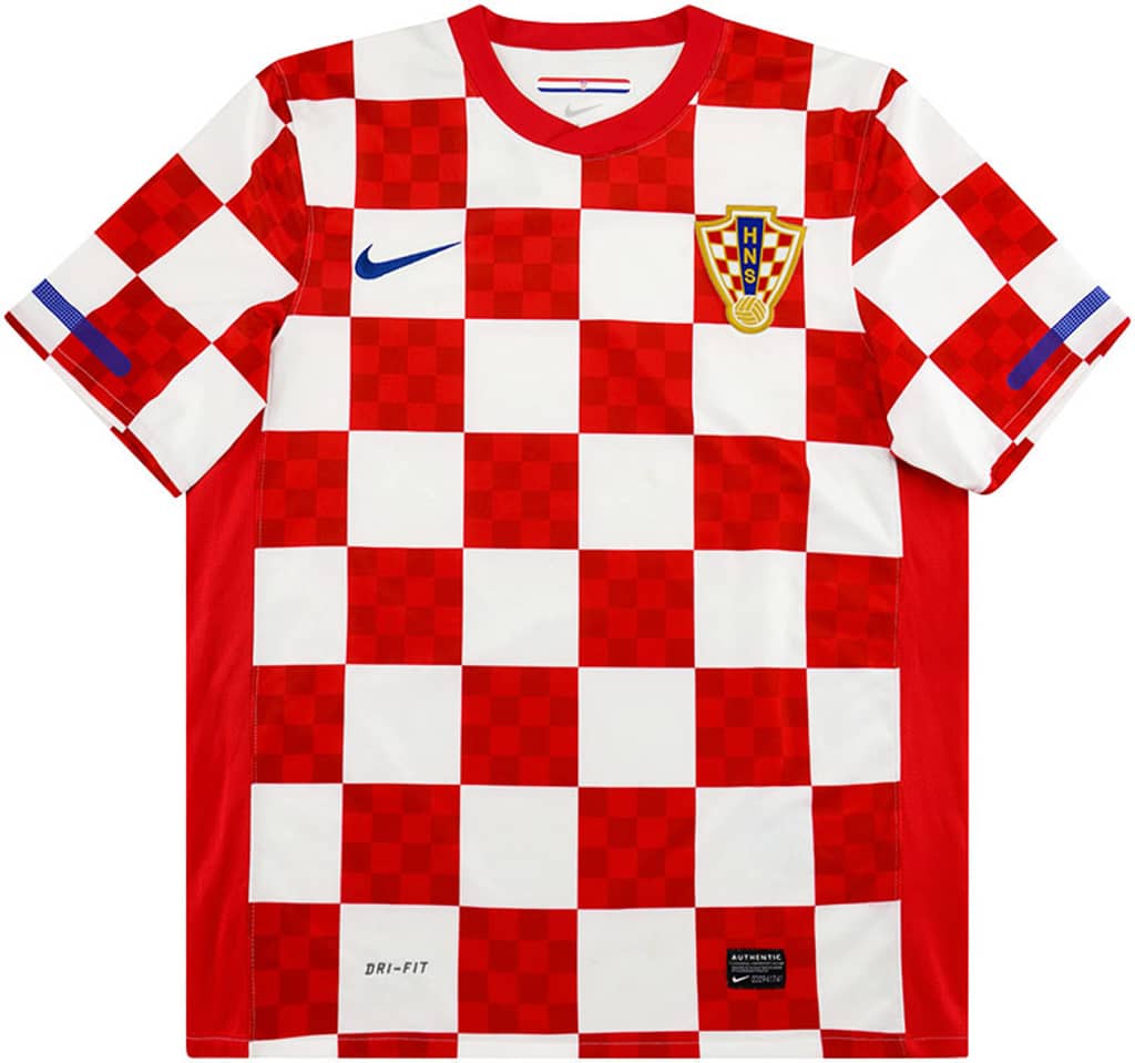 2010-12 Croatia Home Shirt - 8/10 - (S)