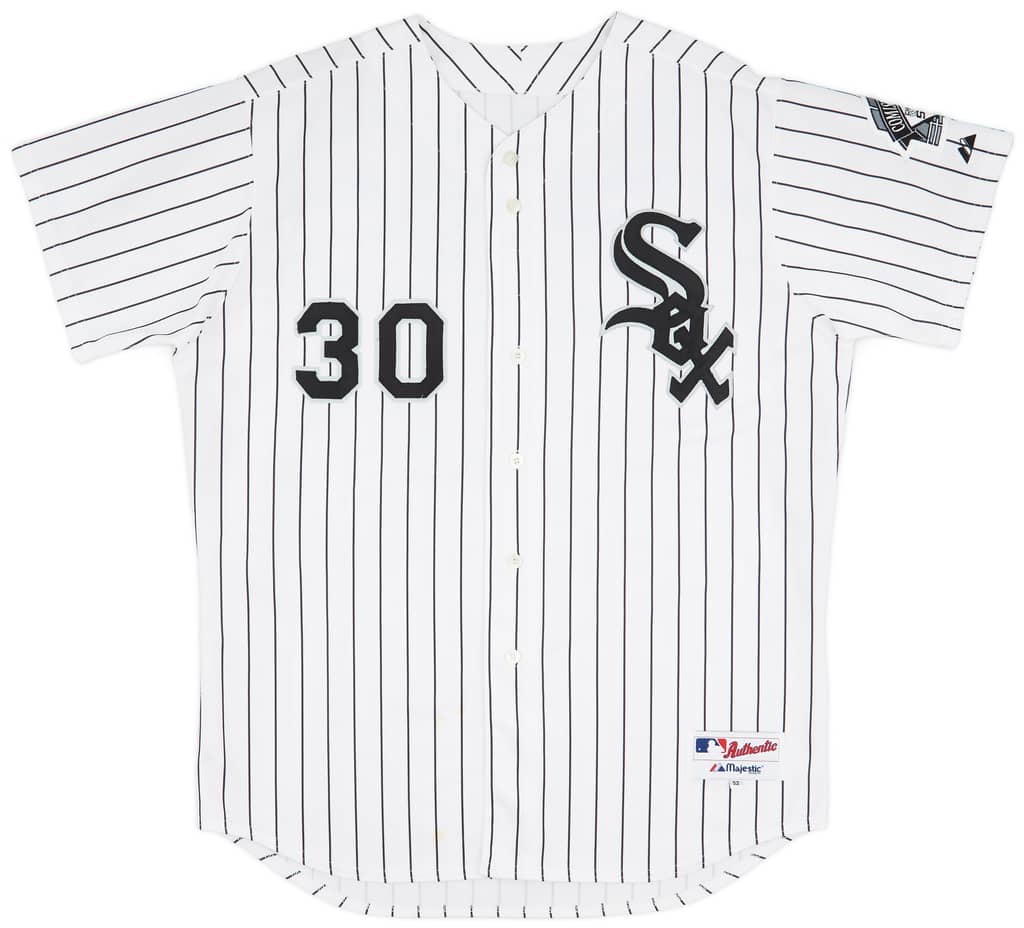 2000-02 Chicago White Sox Ordonez #30 Authentic Majestic Home Jersey (Very Good) XXL