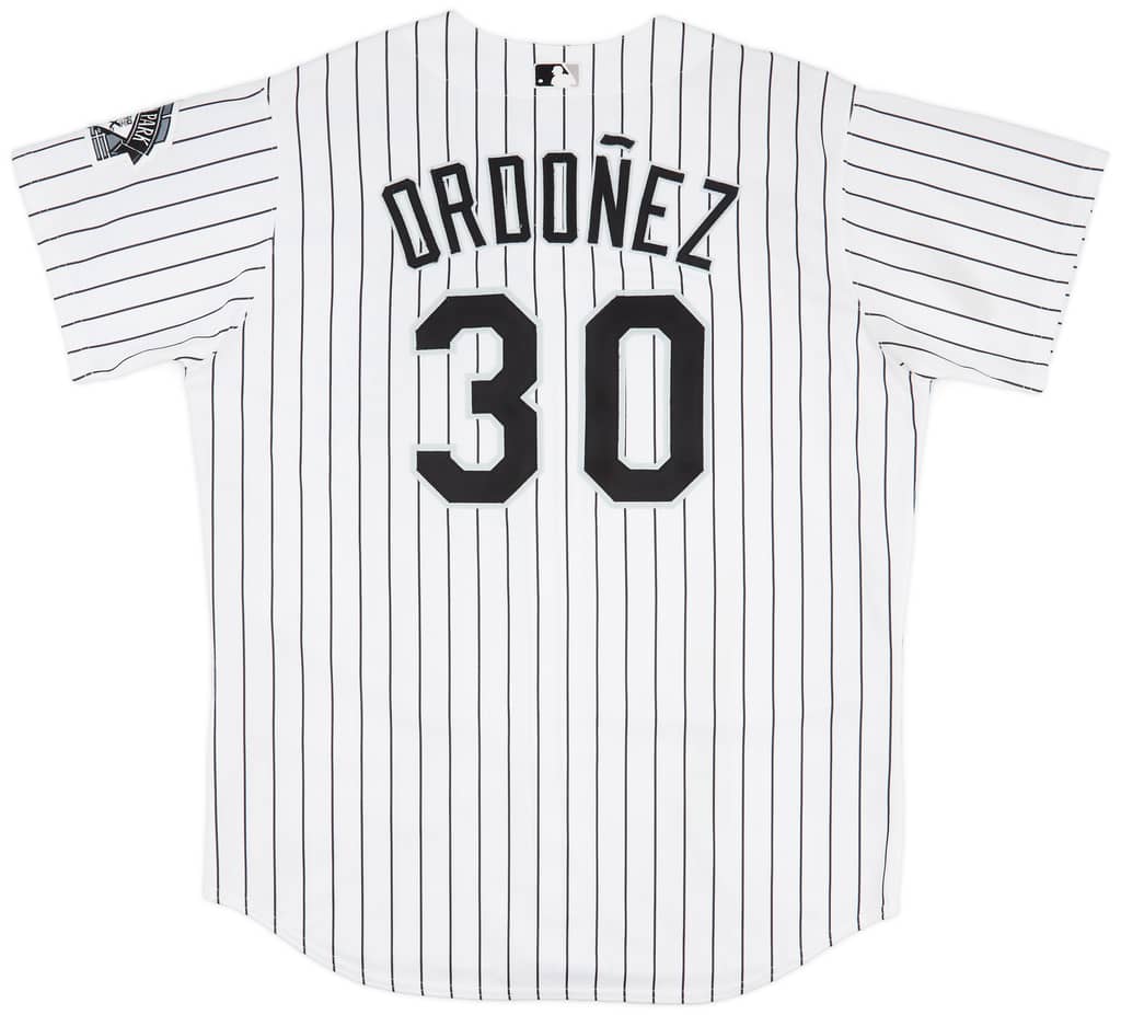 2000-02 Chicago White Sox Ordonez #30 Authentic Majestic Home Jersey (Very Good) XXL