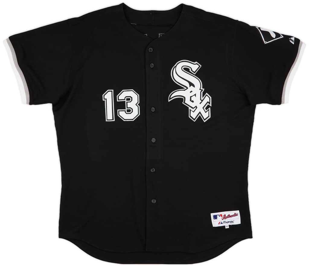 2004-08 Chicago White Sox Guillen #13 Authentic Majestic Alternate Jersey (Excellent) XXL