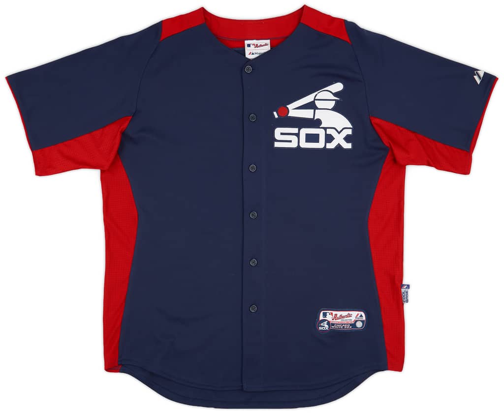 2014 Chicago White Sox Konerko #14 Batting Practice Jersey (Very Good) L