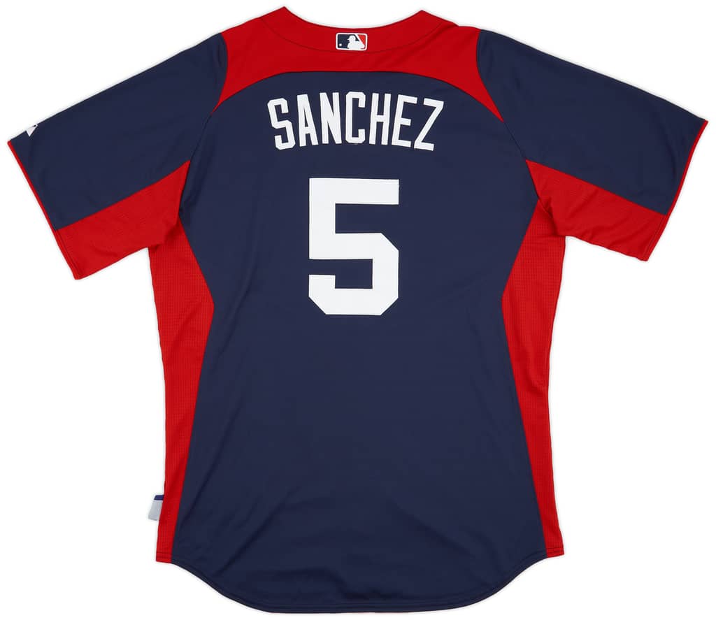 2014 Chicago White Sox Sanchez #5 Batting Practice Jersey (Excellent) XL